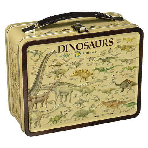 Smithsonian Dinosaurs Tin Carry All Fun Box