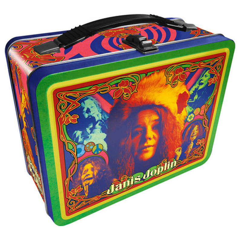 Janis Joplin Tin Carry All Fun Box