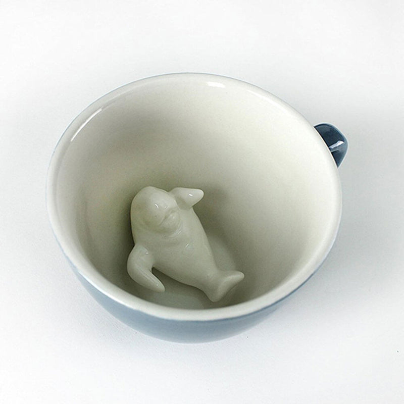 Creature Cups Manatee Ceramic Mug
