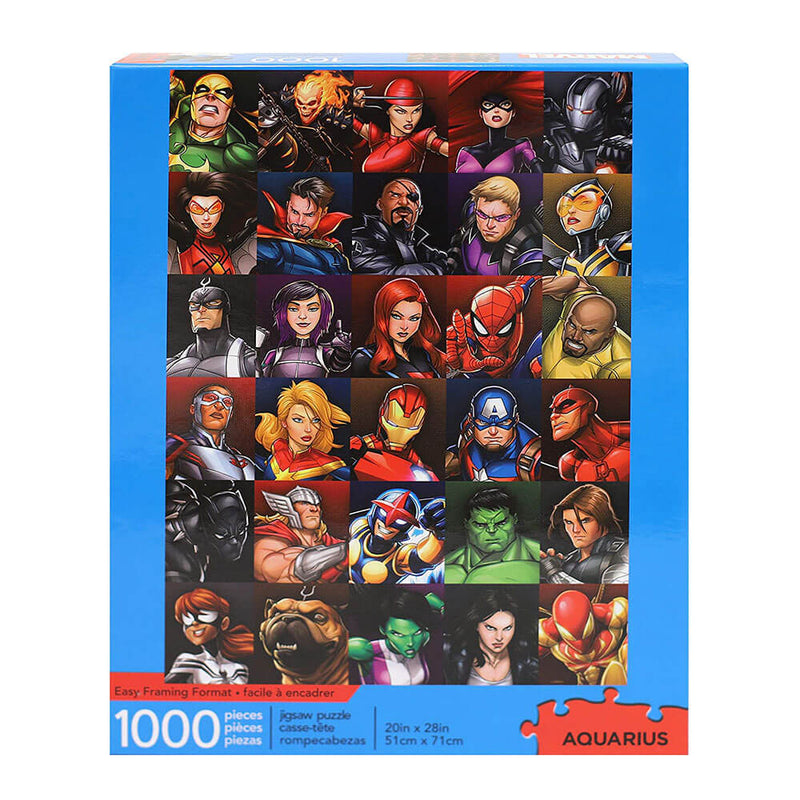 Marvel Heroes Collage 1000pc Puzzle
