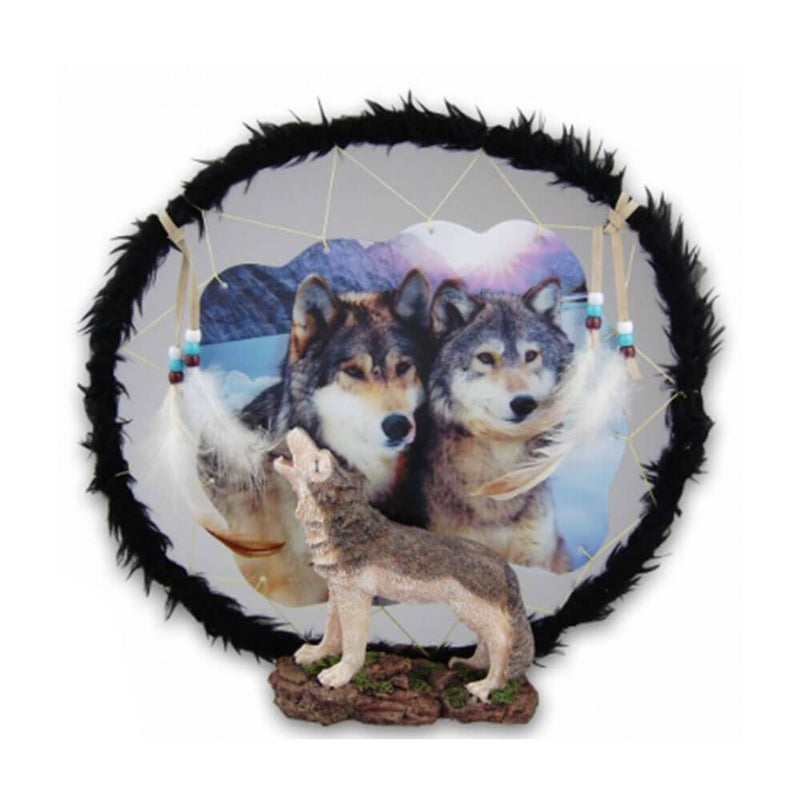 Wolf Dreamcatcher Ornament