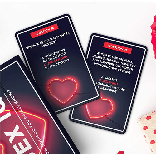 Gift Republic Sex IQ Test Card Game