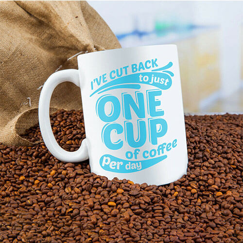 BigMouth I've Cut Back to Just One Cup Mug (XL)