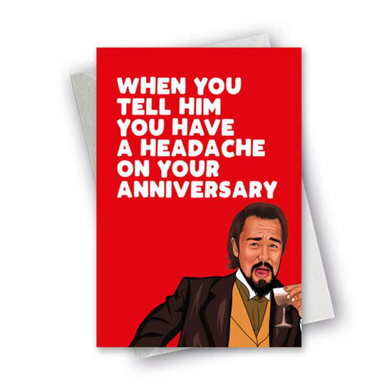 Filthy Sentiments Anniversary Leo Card