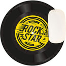 Mustard Rock 'n Roll Mouse Mat